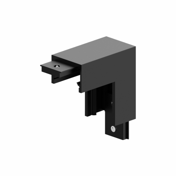 90 Grad-Adapter für die Magnetschiene – Aufputz: Wand zu Decke